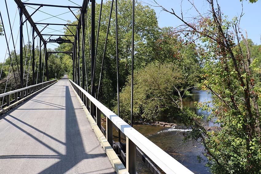 Bridge along the Craig Botetourt Scenic Trail