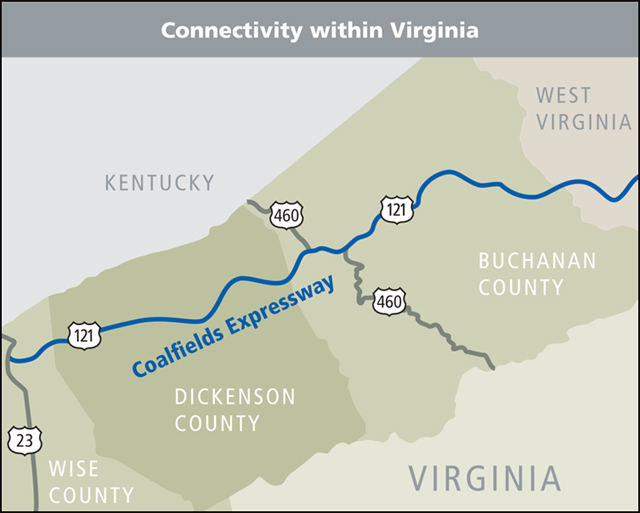 Connectivity within Virginia